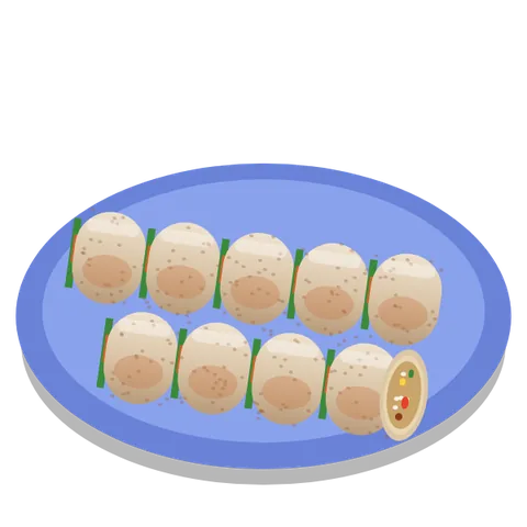 Illustration of Popiah