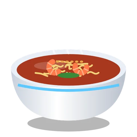 Illustration of Prawn Mee