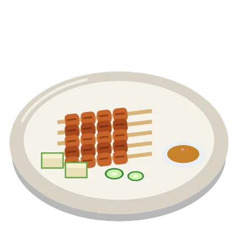 Illustration of Satay